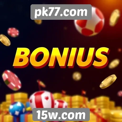 Comparativo de bonificações no site pk77.com